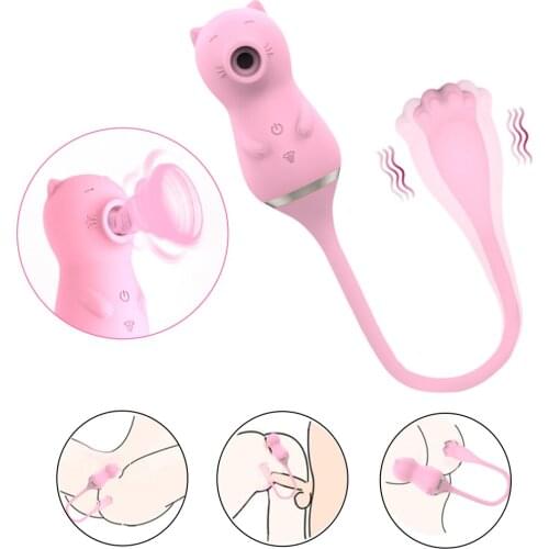 10 speed Clit Sucker Vibrator For Women Clitoris Stimulator Clitoral Sucking G-Spot Vibrating Love Egg Erotic Goods For Adult