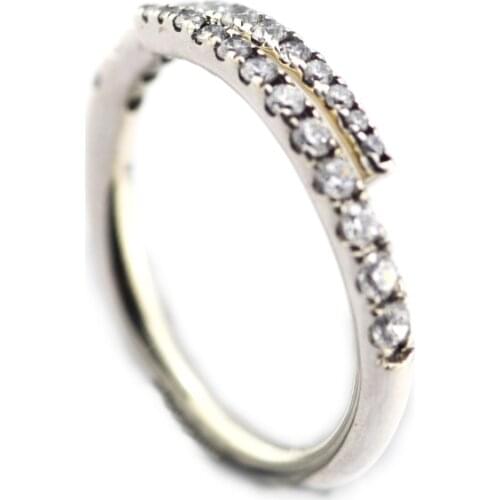 100% 925 Sterling Silver Shooting Star Ring Clear CZ Wedding Rings For Women Original Silver Jewelry anillos Free Shipping