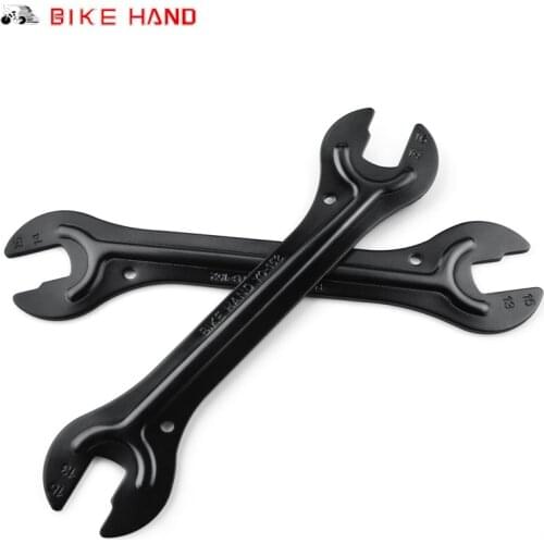 BIKE HAND Road Bicycle Lamellar Hub Wrench Carbon Steel 2 Pcs MTB Repair Tool 13/15mm 14/16mm YC-152 2.35mm