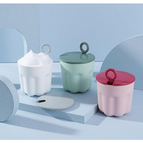 360 Jelly Cup Foamer Manual Foamer for Facial Cleanser and Shower Gel Portable Facial Cleansing Foaming Cup