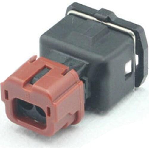 5/10sets KUM 2pin auto black female plug electrical automotive connector PB185-02326