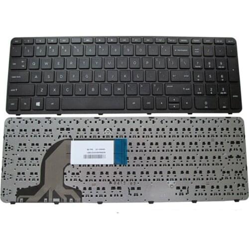 Free Shipping!!! 1PC Original New Laptop Keyboard With Frame For HP 15-n 15-e 15-r 15-d TPN-Q130 Q132 Q118 Q121 F113