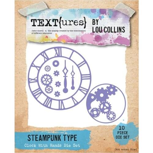 CH 2021 New Arrival CLOCK WITH HANDS SET Metal Cutting Dies For Scrapbooking DIY Card Stencil Paper Craft Handmade Album