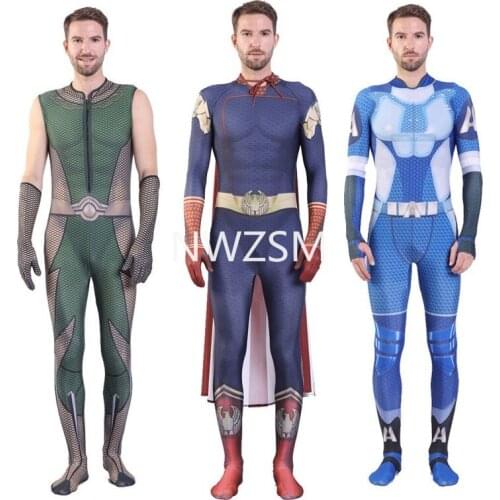 The Boys Purim Party Cosplay Costumes Kids Deluxe Muscle Anime Christmas Halloween Costume for Children Girls Suit