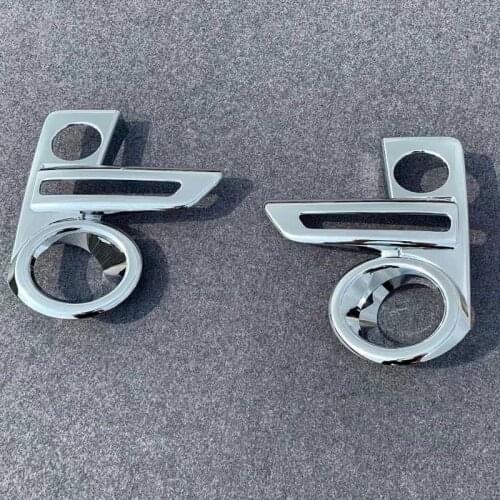 For Toyota Raize 2020 2021 ABS Chrome Front Fog Light Lamp Cover Foglight Frame Trim Protector Exterior Car Styling Accessories