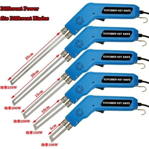 TOYOBER Electric Foam Cutter Polyethylene Styro Foam Cutting Tool Hot Cutting EPE EPS Cutter Electric Hot Knife