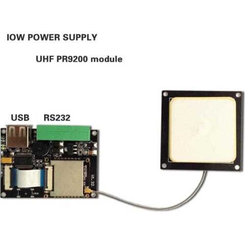 EPC C1G2 USB RS232 PR9200 chip rs232 and usb interface 902-928mhz 865-868mhz small UHF RFID Reader Module