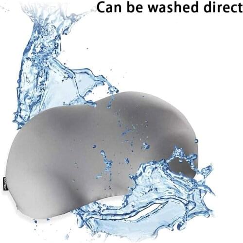 Creative 3D Neck Pillow Washable Polyester Pillowcase Pillows Travel Neck Break Lunch Deep Cover Pillows Foam Sleep Particl T1F2