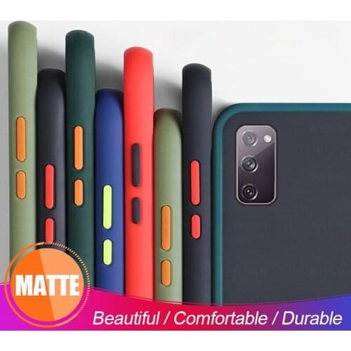 Matte Skin feel case For Samsung Galaxy s20 fe a51 a71 M20 ultra n21 on samsun a 51 71 a21s a31 a41 m51 phone Cover coque cases