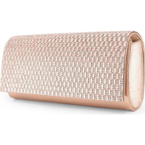 Fashion Style Diamond Ladies Handbag Women Cosmetic Bag Jewelry Wrist Bag Shoulder Bags Clutches Bag for Party Shopping