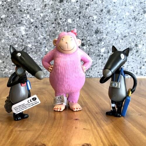 Pvc figure model toy alp girl 3pcs/set out of print