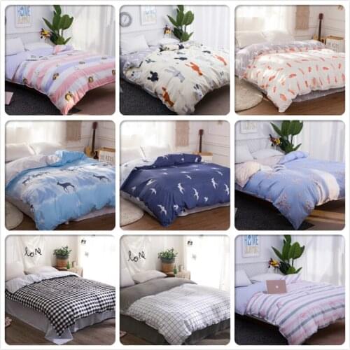 New Soft Cotton 1pcs Duvet Cover Bedding Bag Kids Child Single Twin Queen King Size Quilt Comforter Case 150x200 180x220 220x240