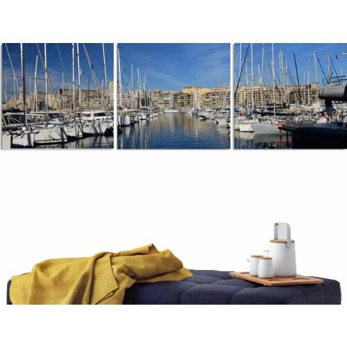 Marseille Canvas Poster Canvas Painting Modern Oil Painting on Canvas Custom Print Painting Sets Camera Instant Print Tableau