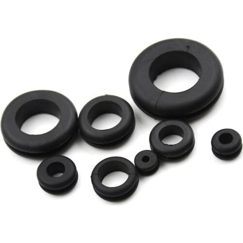 180PCS/Lot Rubber Grommet Firewall Hole Plug Retaining Ring Set Car Electrical Wire Gasket Kit For Cylinder Valve Water Pipe