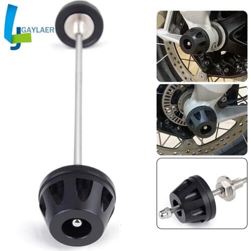 Motorcycle Front Axle Fork Crash Sliders Wheel Protector for BMW R 1200 GS LC ADV 2013-2019 R1250GS LC ADVENTURE 2012-2021