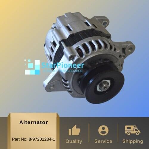 Forklift part alternator motor C240PKJ , 4JG2 Part # Z-8-94338-096-0, Z-8-97201-284-0, Z-8-97201-284-1