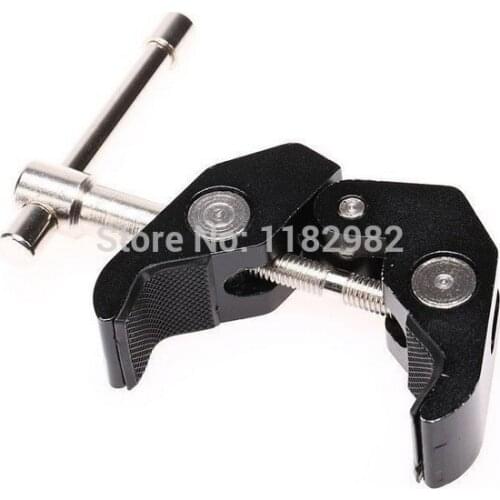 Free shipping + tracking number Large Super Crab Clamp Magic Arm For Dslr rig Camcorder LCD Monitor LED LIGHT Photo Studio