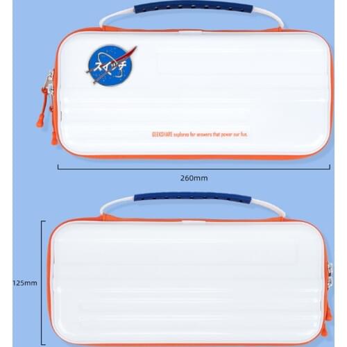 Space PC Hard Shell Portable Handbag for Nintend Switch / Switch Lite Travel Carrying Case Game Console Accessories Storage Bag