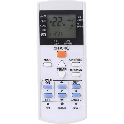 1Piece Wireless White Air Conditioner Remote Controller Compatible with A75C3407 A75C3623 A75C3625 KTSX003