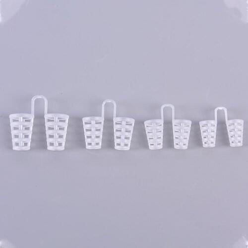 1PCS Anti Snoring Nose Clip Breathable Easy Sleep Snore Stopper Aid Nasal Dilators Device Congestion Aid No Strips Cones