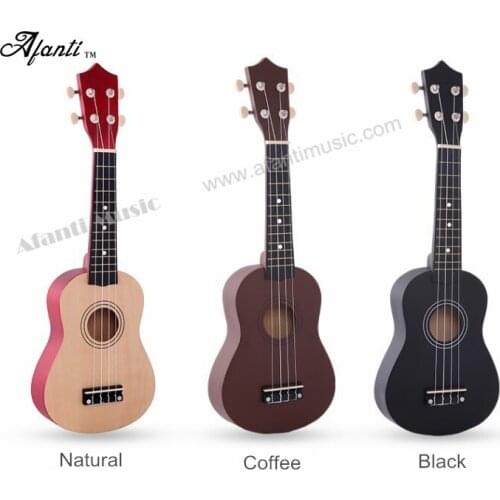 Afanti Music 21 inch Basswood top Children Ukulele
