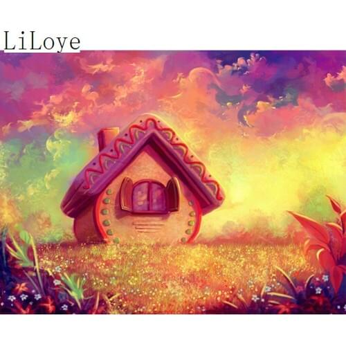 LI LOYE DIY 5D Diamond Painting Mosaic Cross Stitch Warm hut Diamond Set Drill Embroidery Pattern Rhinestones Decor gift FZ271