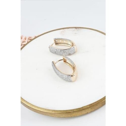 CLK Special Series Five Row Stone Ring Earrings B900