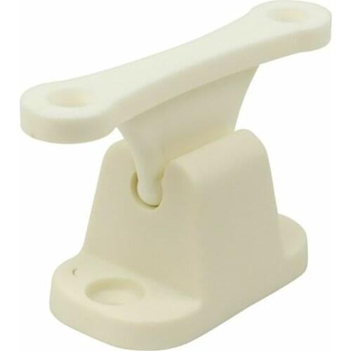 Compass Door Retainer Catch Elddis Holder CDR7 Motorhome Plastic White