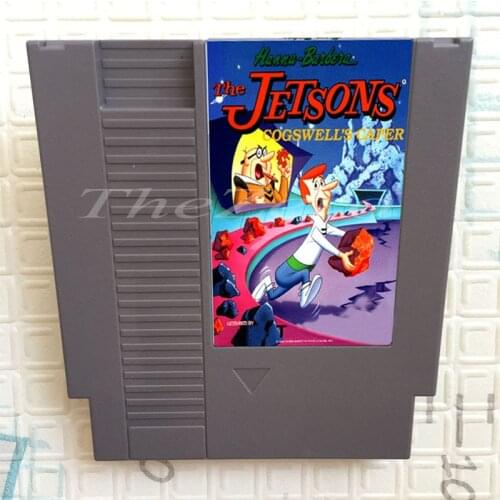 Jetsons, The - Cogswells Caper Video Game Card for 8 Bit 72 Pin System Console EU/US Universal Version Game Player