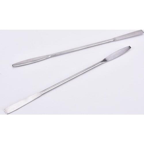 Quality Stainless Steel Spoon Polish Cream Mixing Palette Spatulas Spoon Stick Rod Tone Nail Art Tool