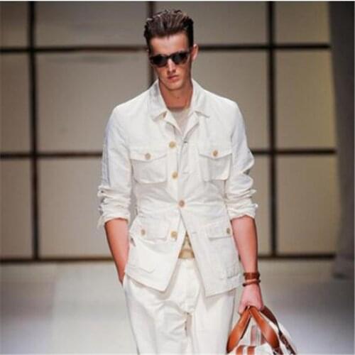 M-6XL!!! Large size stage show costumes Mens casual wide leg skirt pants simple loose drape mens fashion show