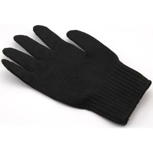 M/L/XL Steel Wire Fishing Fillet Glove Cut Resistant Thread Weave Tool Glove IBO