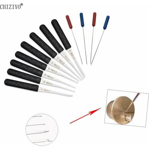 Multifunctional Broken Key Extractor Locksmith Tools Kit with Broken Key Extractor Wrench Tool Removing Hooks Pick Tool