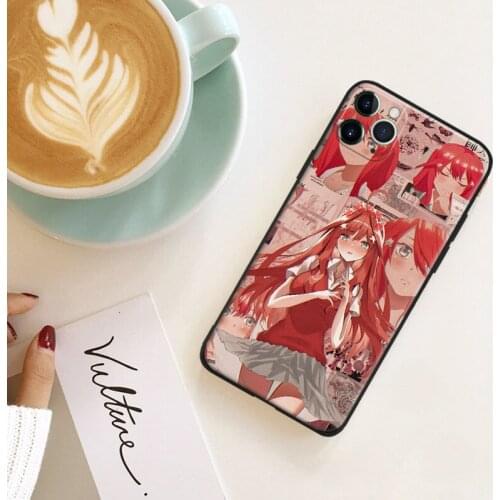 Itsuki nakano season 2 soft silicone for iPhone Se 6 6s 7 8 Plus X XR XS 11 12 Mini Pro Max glass TPU phone case cover shell