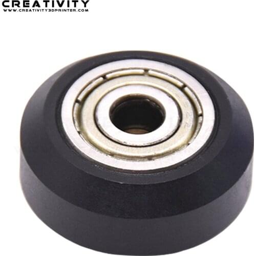 Openbuilds Plastic wheel POM with Bearings big Models Passive Round wheel Idler Pulley Gear perlin wheel for CR10 Ender3 printer