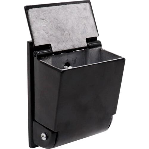 95*70mm Wall Mounted Aluminum Alloy Ashtray Cigarette Ashtray Holder Creative Personality Outdoor Smoking Public Places