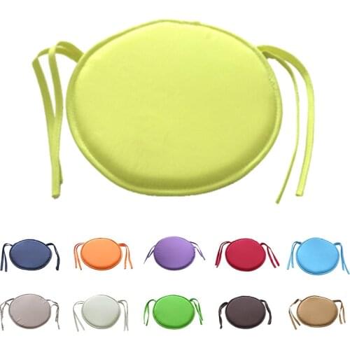 Comfortable New Indoor Home Office Polka Dots Square Cotton Seat Pads Buttocks Chair Cushion