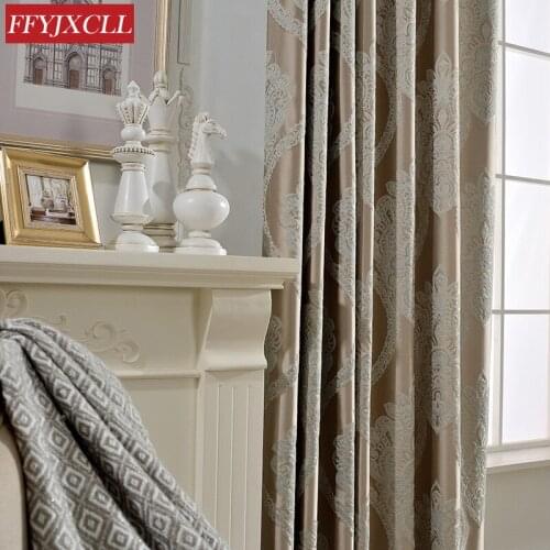 Modern Curtains for Living Dining Room Bedroom Simple New High-precision Jacquard Modern Tulle Finished Product Customization