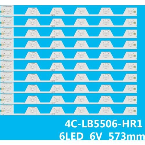 LED Strip for TCL 55'' TV D55A561U 4C-LB5506-HR1 4C-LB5506-YH1 55HR330M06A1 B55A858U D55A561U B55A658U B55A558U 55E5800A-UD