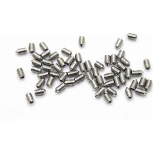 100pcs/lot High Quality DIN914 Stainless Steel 304 M3*6 Hex Socket Head Set Screw Grub Screw CPC186