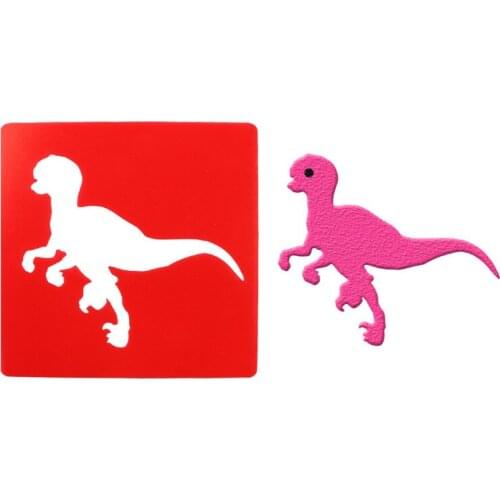 14*14 T-Rex pvc Layering Stencils for DIY Scrapbooking/photo album Decorative Embossing DIY Paper Cards Crafts