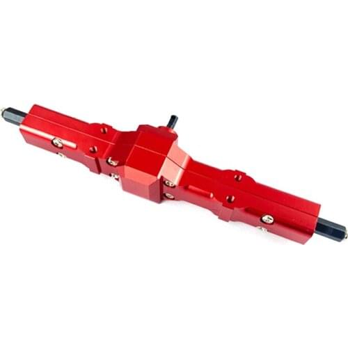 For WPL D12 1/12 RC Car Upgrade Parts Metal Rear Bridge Axle Gear Box Replacement Accessories