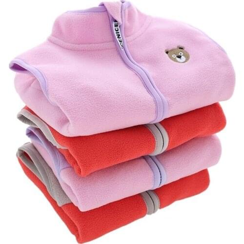 Childrens Fleece Vest Thickened Spring Autumn Winter Girls Coat Wearing Jacket Fleece Vest for Kids P2 92
