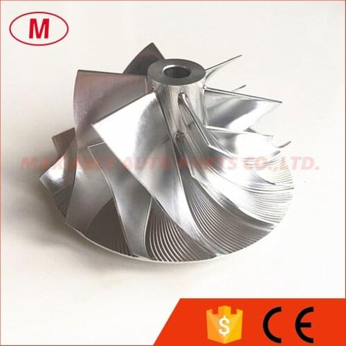 GTA15-25 737689-0002 High Performance Turbo Aluminum 2024/Milling/Billet compressor wheel 41.55/56.03mm 6+6 blades for 769708