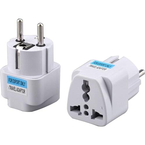 Multifunction EU conversion socket To The universal French Russian Bali The maldives Thailand transform plugs adapter 250V 10A