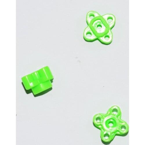 10/100pcs Cross T connector plastic bracket robot arm rc car DIY toy part technology model parts baby toys for children