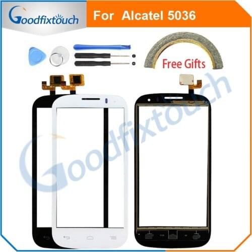 Touch Screen For Alcatel One Touch POP C5 5036 OT 5036 5036D 5037E OT5036 Digitizer Touch Panel Front Glass Lens Sensor
