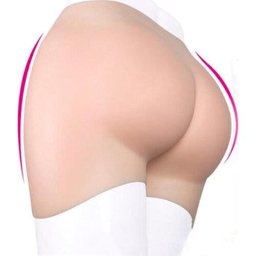 New Full Silicone Hips Ass Enhancer Panty Shaped Ass Buttocks Sexy Hips1500g Waist Shaper Padded Panties Waist Trainer