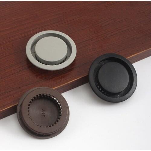5pcs ABS Ventilation Cover Air Vent Grille for Wardrobe Shoes Cabinet Round Mesh Hole Plug Decoration Furniture Accessories