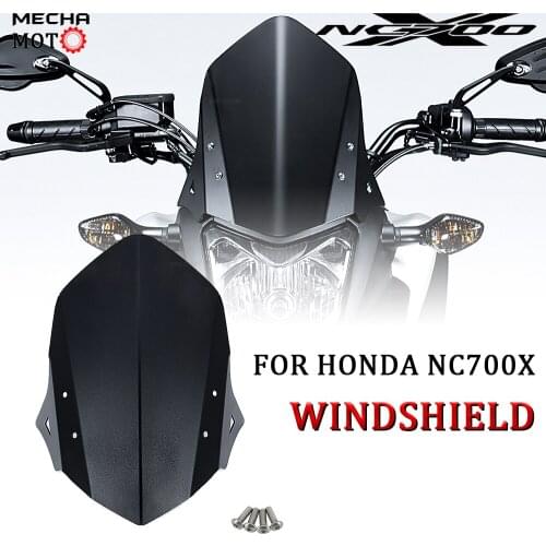 For HONDA NC700X NC 700X NC750X 750X 750 Windscreen Motorcycle accessories windshield front car deflector Wind Shield Protector